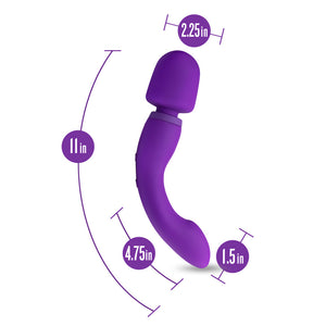 Wellness Dual Sense Massage Wand - Purple