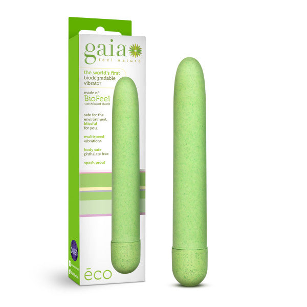 Gaia Eco - Green 7 Inch Vibrator