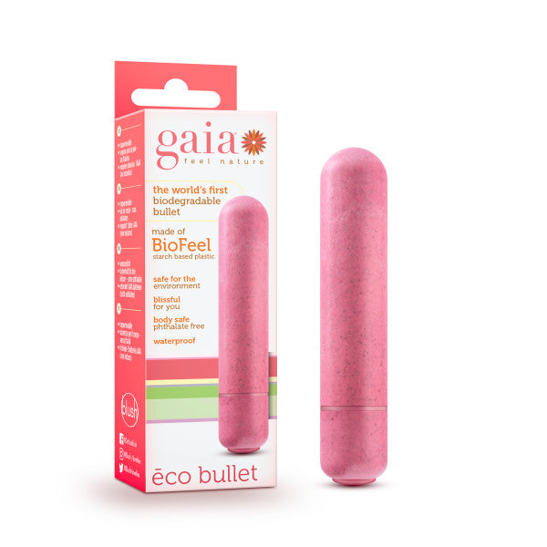 Gaia Eco 3.5 Inch Bullet - Coral Pink