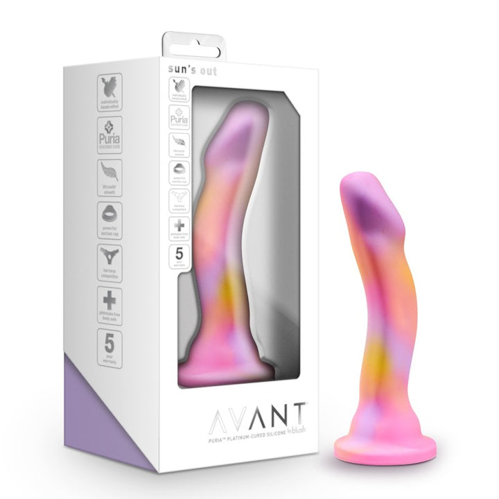 Avant Sun's Out - Pink 7.5 Inch Dildo