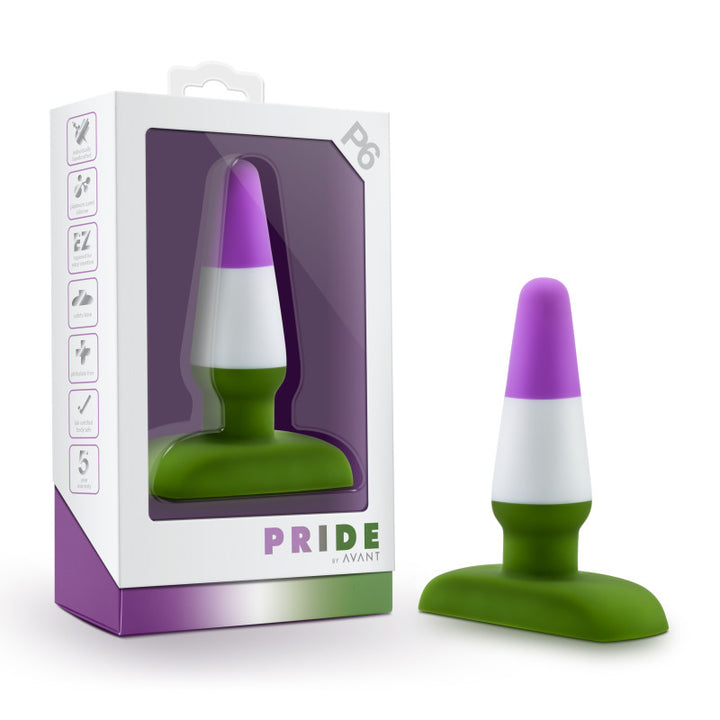 Avant Pride P6 - Beyond - Coloured Butt Plug