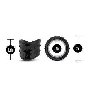 Stay Hard Beef Ball Stretcher X Long - Black