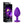 Temptasia Bling Medium Purple Butt Plug with Heart Jewel