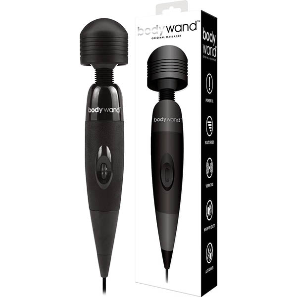 Bodywand Original - Mains Powered Massage Wand - Black