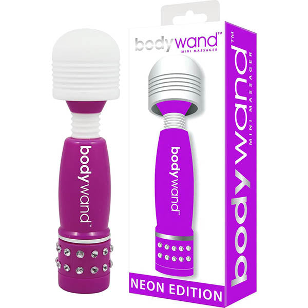 Bodywand Mini Massager Neon Edition - Neon Purple Mini Massage Wand