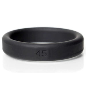 Boneyard Silicone Black Cock Ring 5 Pcs Kit