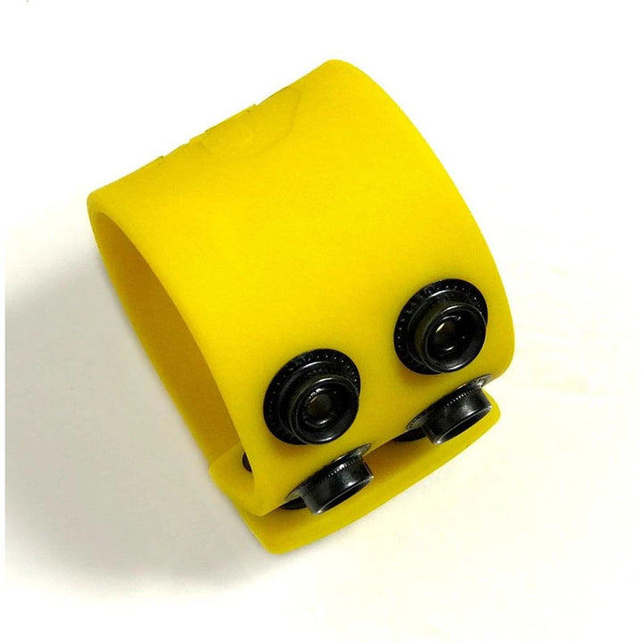 Boneyard Silicone Yellow 4cm Ball Strap
