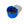 Boneyard Silicone Blue 4cm Ball Strap