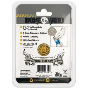 Boneyard Silicone Blue 4cm Ball Strap