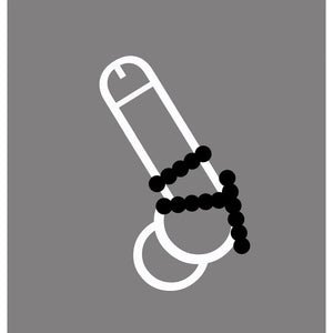 Boneyard Meat Ballz Black 45mm Cock Ring