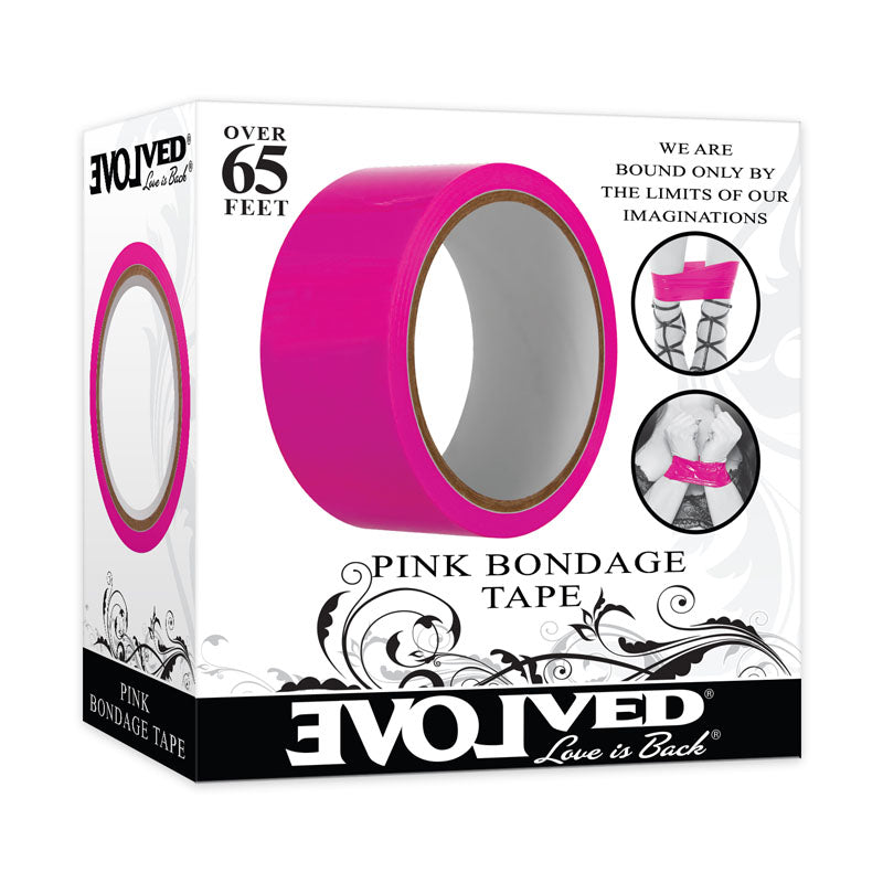 Evolved Pink Bondage Tape - 20mtrs