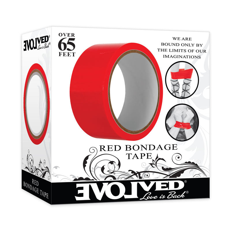 Evolved Red Bondage Tape - 20mtrs