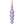 Evolved Sweet Treat Purple Beaded Butt Plug with Handle
