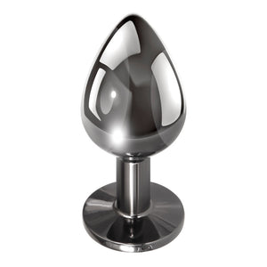 Evolved Black Gem Medium Metallic Anal Plug