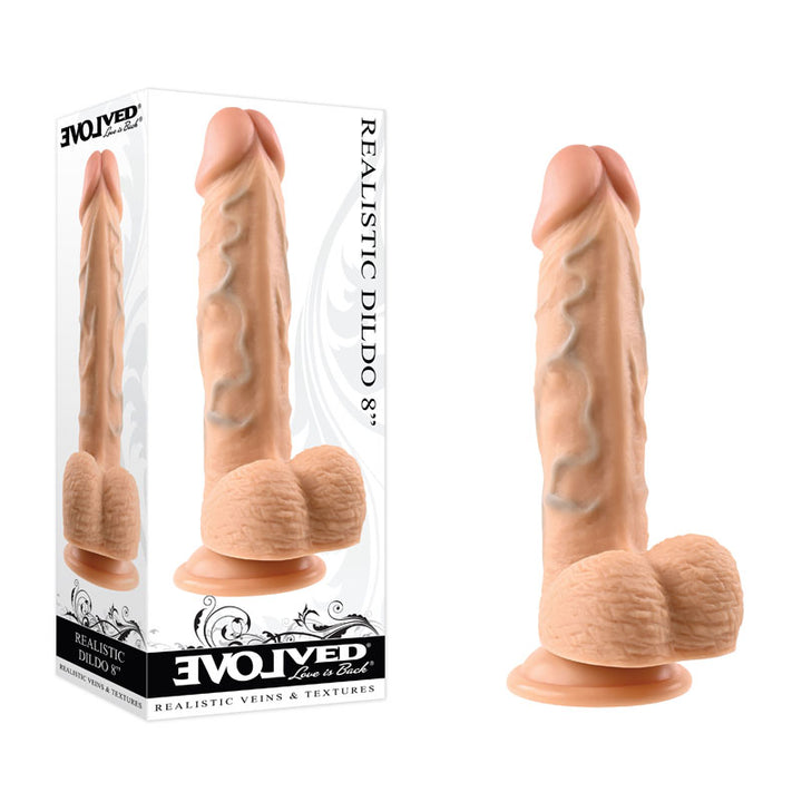 Evolved Realistic 8 Inch Flesh Dong