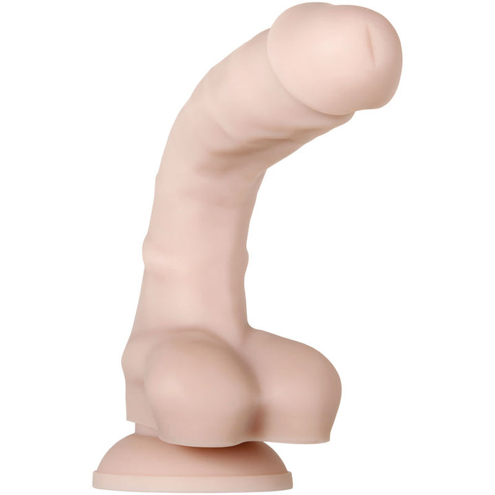 Evolved Real Supple Poseable 8.25 Inch Flesh Dong