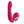 Evolved Buck Wild Thumping Dual Massager - Pink