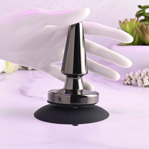 Evolved Beginner Metal Butt Plug - Black