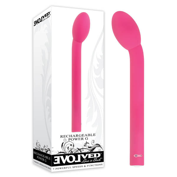 Rechargeable Power G - Pink 12.7 cm (5'') USB Rechargeable Vibrator