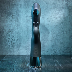 Evolved Heat Up & Chill Rabbit Vibrator - Black