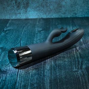 Evolved Heat Up & Chill Rabbit Vibrator - Black