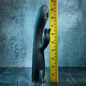 Evolved Heat Up & Chill Rabbit Vibrator - Black