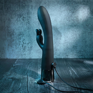 Evolved Heat Up & Chill Rabbit Vibrator - Black