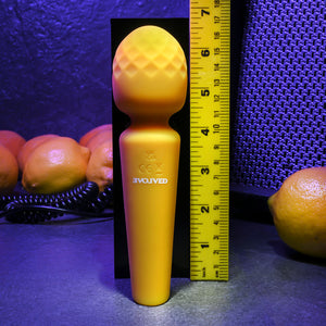 Evolved Sunshine Massage Wand - Yellow