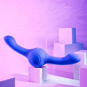 Evolved Our Gyro Super Double Vibrator - Purple