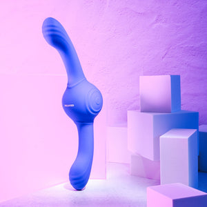 Evolved Our Gyro Super Double Vibrator - Purple