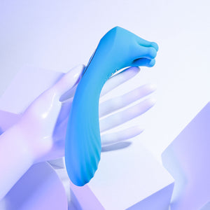 Evolved Heads Or Tails Dual Ended Massager - Blue