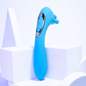 Evolved Heads Or Tails Dual Ended Massager - Blue