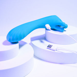 Evolved Heads Or Tails Dual Ended Massager - Blue