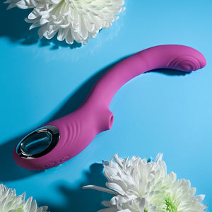 Evolved Strike A Pose G-Spot Vibe with Suction - Pink