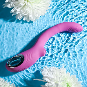 Evolved Strike A Pose G-Spot Vibe with Suction - Pink