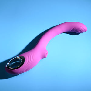 Evolved Strike A Pose G-Spot Vibe with Suction - Pink