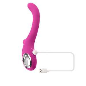 Evolved Strike A Pose G-Spot Vibe with Suction - Pink