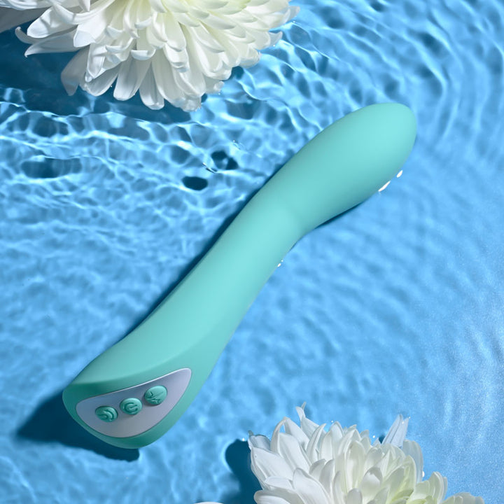 Evolved Come With Me G-Spot Vibe with Flicking Head - Teal