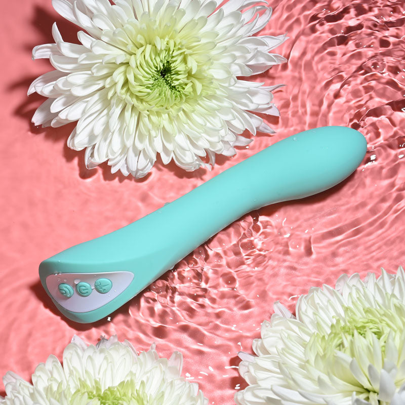 Evolved Come With Me G-Spot Vibe with Flicking Head - Teal