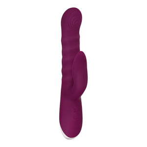 Evolved Lovely Lucy Rabbit Vibrator - Burgundy Red