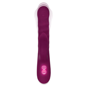 Evolved Lovely Lucy Rabbit Vibrator - Burgundy Red