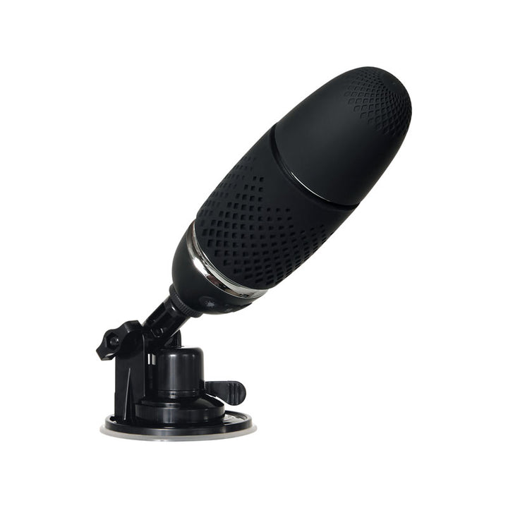 Evolved Thrust & Go - Black Thrusting Vibrator with Interchangeable Shafts