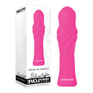 Evolved Twist & Shout - Pink Vibrator