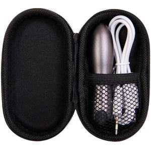Evolved Travel-Gasm Gray Bullet with Travel Case