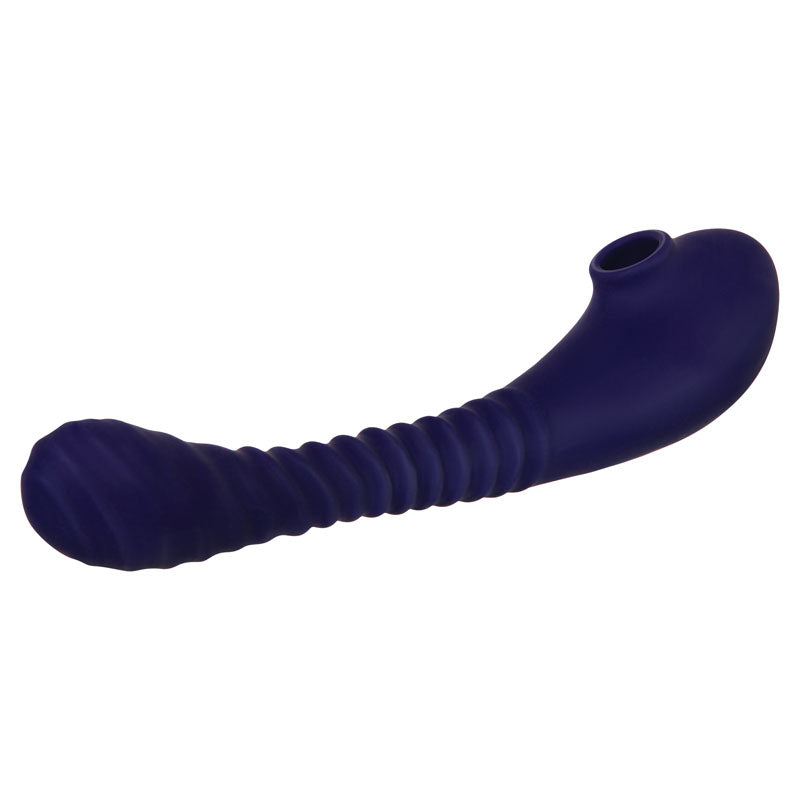 Evolved Bendable Sucker Vibrator - Blue