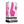 Evolved Ballistic - Pink -Vibrating Dong with Balls Motor & Remote