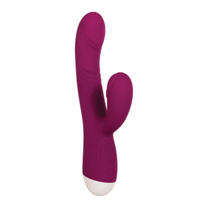 Evolved Double Tap Rabbit Vibe - Burgundy