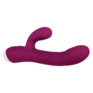 Evolved Double Tap Rabbit Vibe - Burgundy