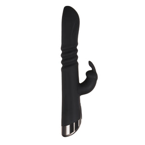 Evolved Rapid Thrusting Rabbit Vibrator - Black