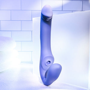 Evolved 2 Become 1 - Strapless Strap-On with Remote Control - Purple